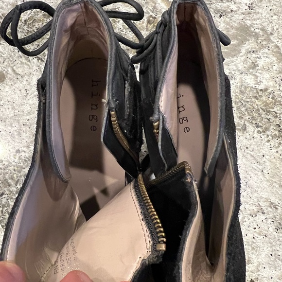 Hinge wedge ankle booties - Picture 4 of 7